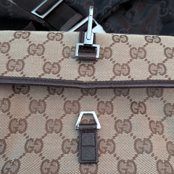 GUCCI GG Canvas Jackie Belt Bag - Picture 11 of 14